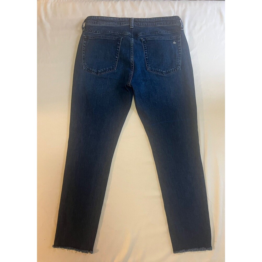 Rag And Bone Dre Jeans Low Rise Slim Boyfriend Women’s Sz 27 Ella stretch Denim